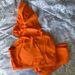 Cutout One Shoulder Bikini